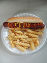 Hotdog and Fries image